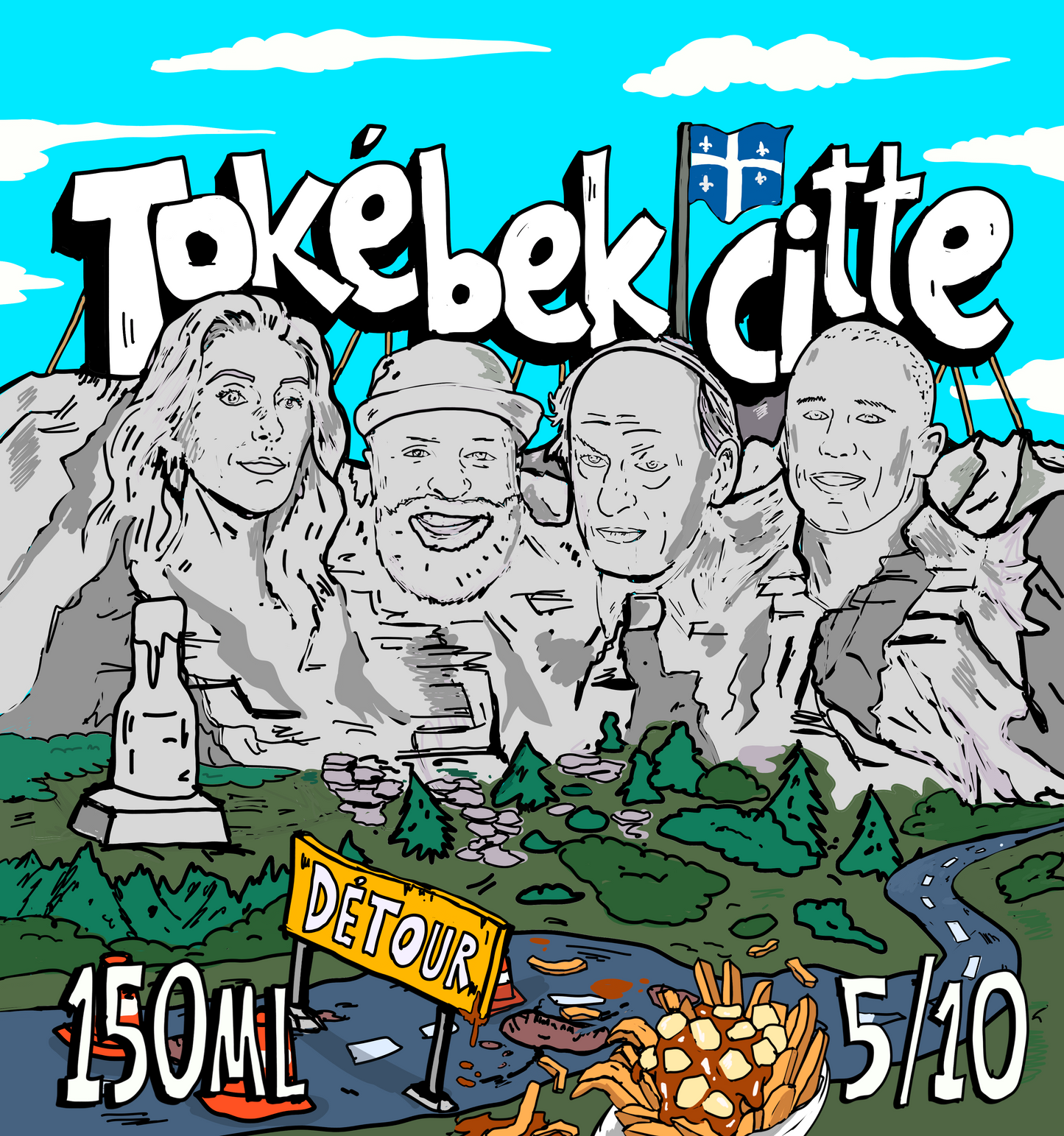 (5/10) - TOKÉBEKICITTE (COLLAB AIL EN NOIR ET BLANC)