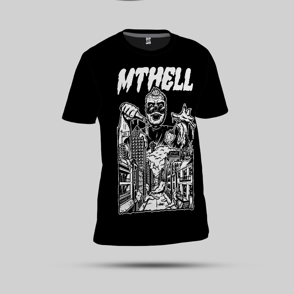 100% HEAVY COTTON T-SHIRT MTHELL