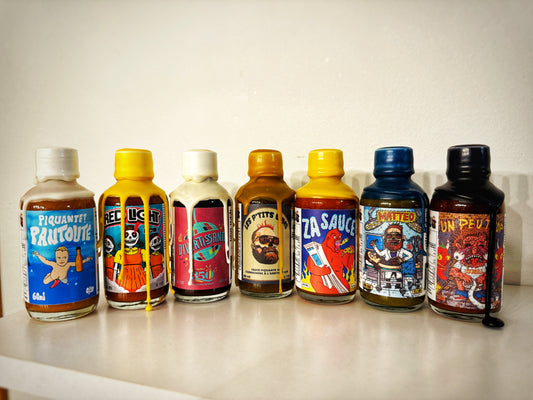 SAUCES DÉCOUVERTE - 6x60 ml